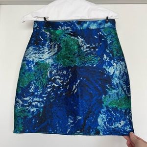 Proenza Schouler Painted Jacquard Mini Skirt 2